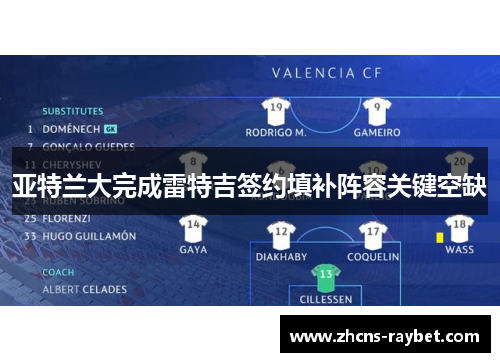 亚特兰大完成雷特吉签约填补阵容关键空缺 亚特兰大完成雷特吉签约填补阵容关键空缺